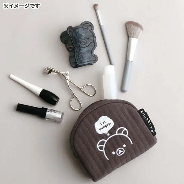 鬆弛熊 收納袋 - Basic Rilakkuma Monochrome