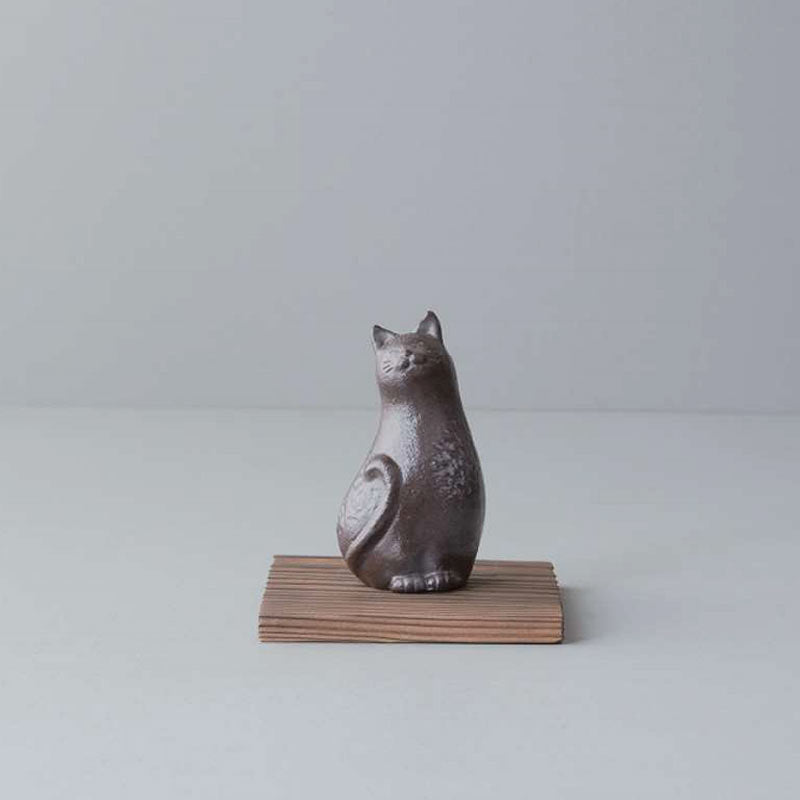 博鳳堂 鐵製 貓貓香立