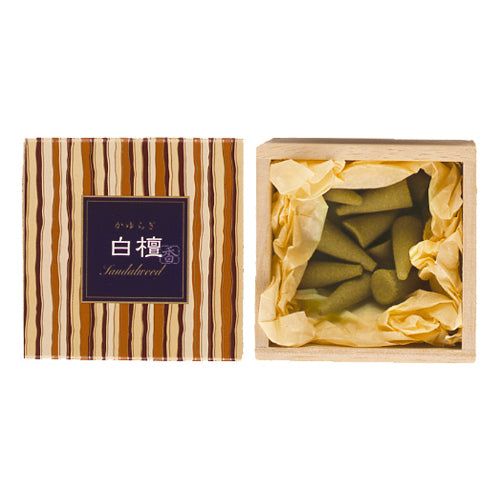 搖香(Kayuragi)系列錐香 – 白檀