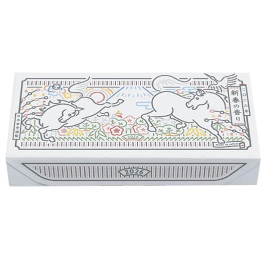 日本香堂 2026 馬年干支香皿&線香SET