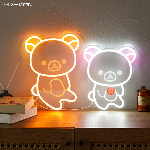 鬆弛熊 LED 霓虹燈