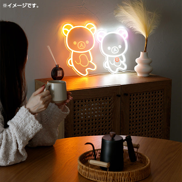 鬆弛熊 LED 霓虹燈