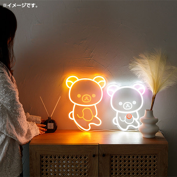 鬆弛熊 LED 霓虹燈