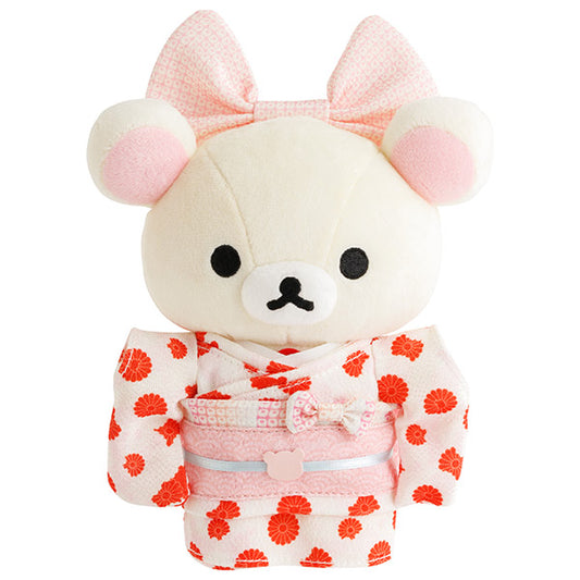 小白熊 毛公仔 - 和服