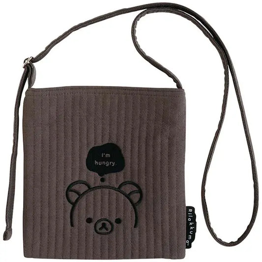 鬆弛熊 斜孭袋 - Basic Rilakkuma Monochrome