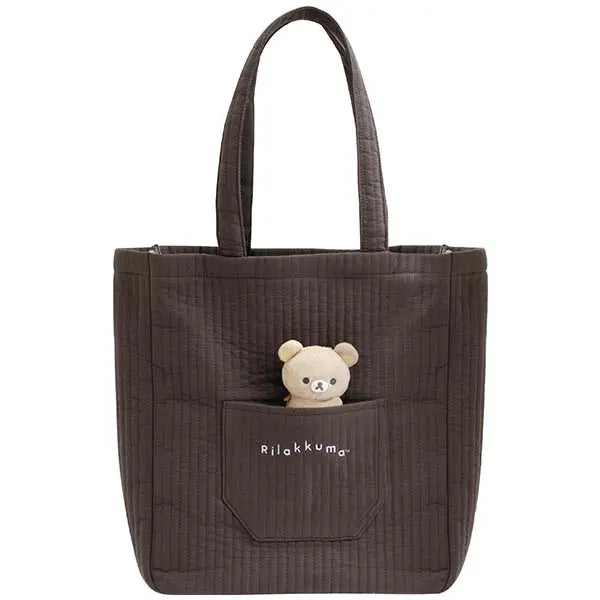 鬆弛熊 Tote Bag - Basic Rilakkuma Monochrome
