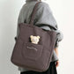 鬆弛熊 Tote Bag - Basic Rilakkuma Monochrome