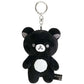 鬆弛熊 吊飾毛公仔 - Basic Rilakkuma Monochrome