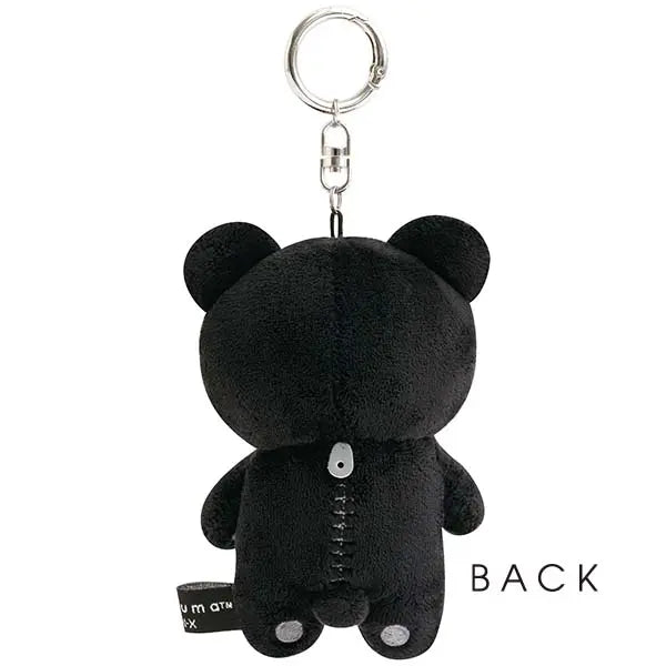 鬆弛熊 吊飾毛公仔 - Basic Rilakkuma Monochrome