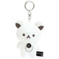 小白熊 吊飾毛公仔 - Basic Rilakkuma Monochrome