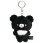 茶小熊 吊飾毛公仔 - Basic Rilakkuma Monochrome