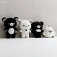 小白熊 毛公仔 - Basic Rilakkuma Monochrome