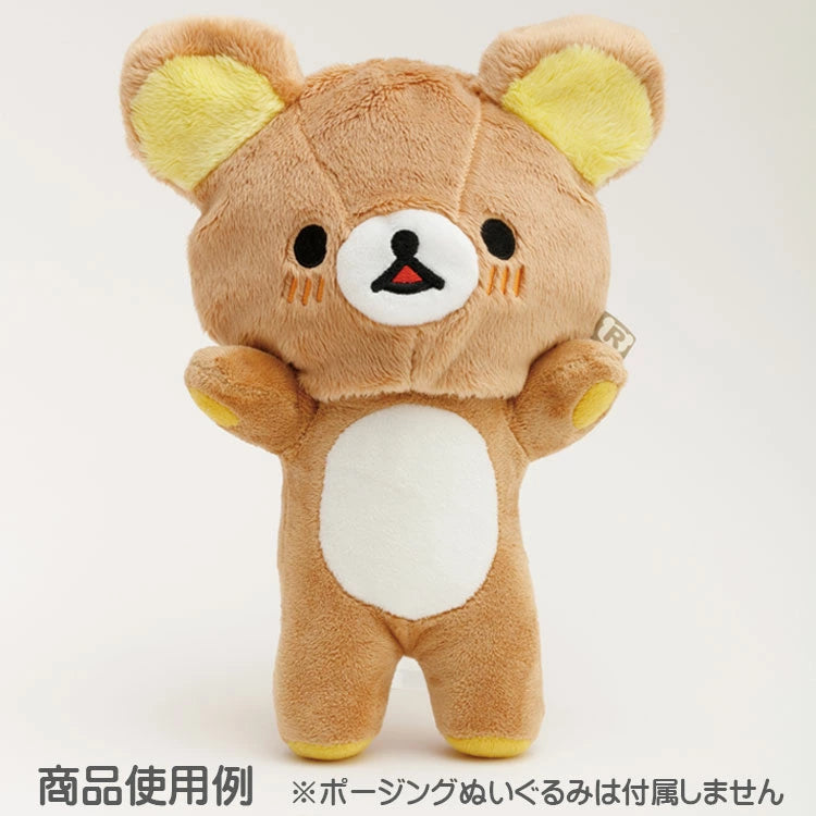 鬆弛熊 可動毛公仔頭套 笑顏