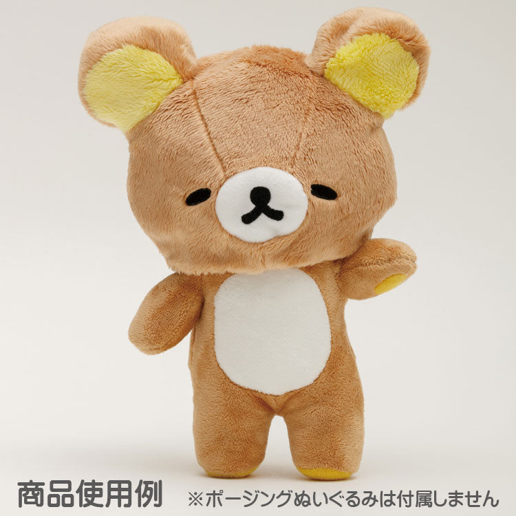 鬆弛熊 可動毛公仔頭套 寢顏