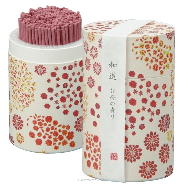 和遊筒箱 白梅之香