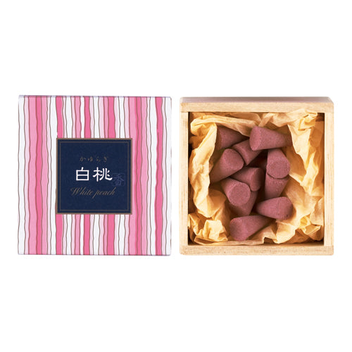 搖香(Kayuragi)系列錐香 –  白桃