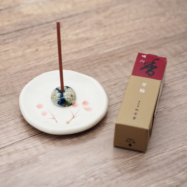 日本製 手作香玉 | 青菊小紋