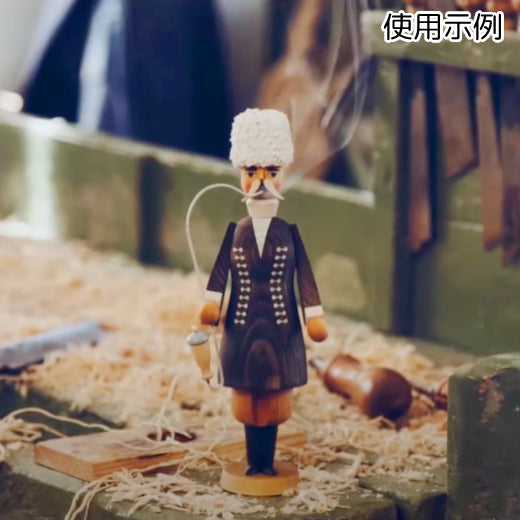 德國製 木製錐香座 | 雪人